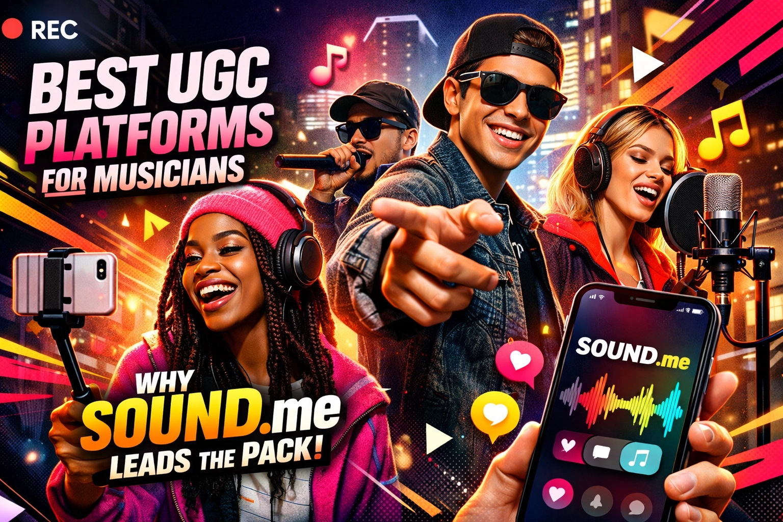 Best UGC Platforms for Musicians: Why Sound.me Leads the Pack
